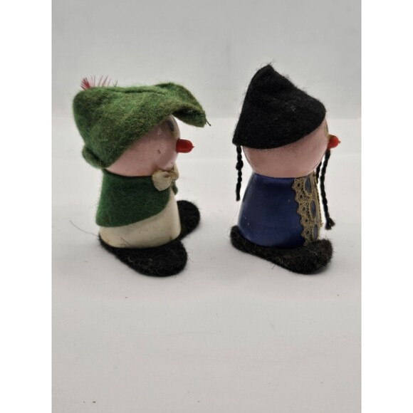 Vintage 1972 Kelloggs Cereal Wooden People ROBIN HOOD & Friend Figure LOT - Picture 4 of 9